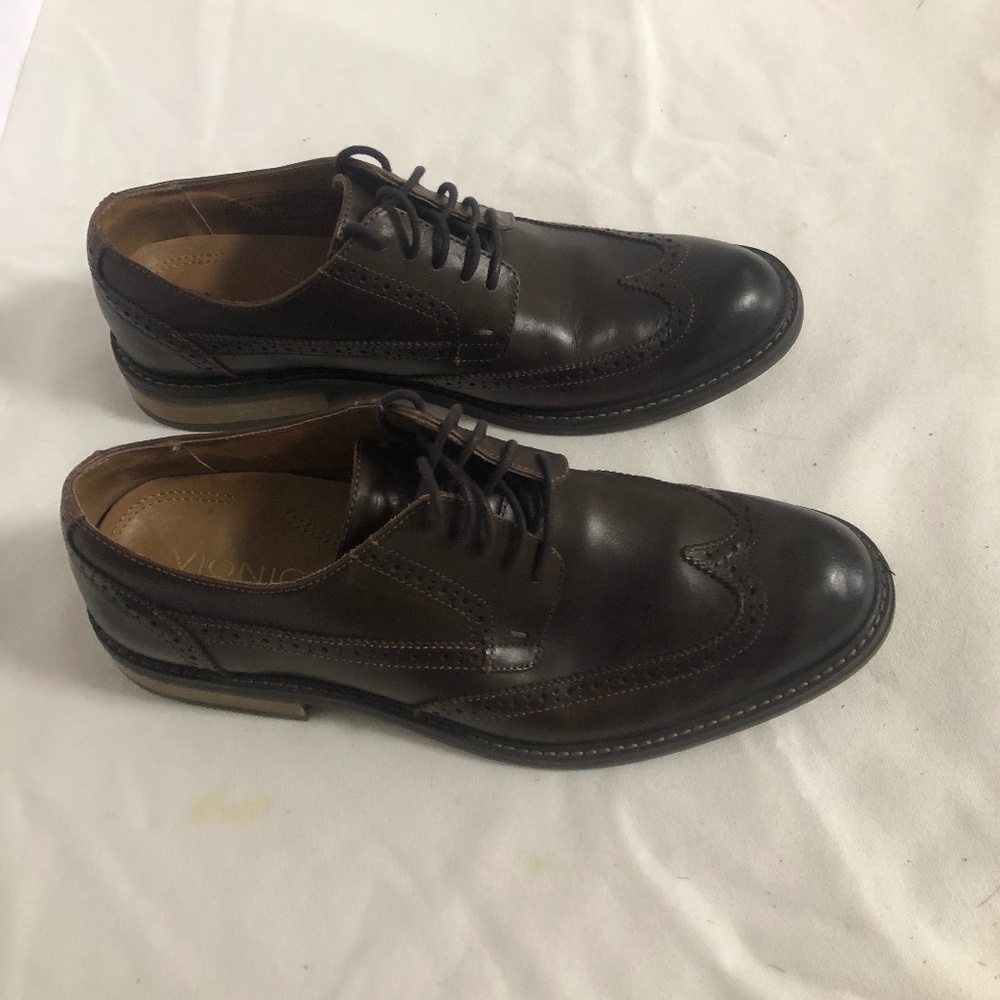 Vionic Brown Leather Oxford - 14